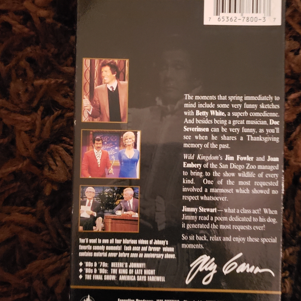 Johnny Carson VHS Collection - Picture 7 of 9